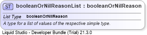 XSD Diagram of booleanOrNilReasonList