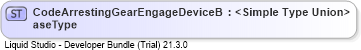 XSD Diagram of CodeArrestingGearEngageDeviceBaseType