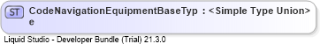 XSD Diagram of CodeNavigationEquipmentBaseType