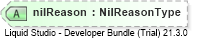 XSD Diagram of nilReason